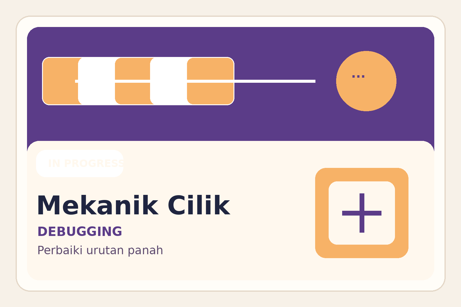 Thumbnail in progress untuk Mekanik Cilik.